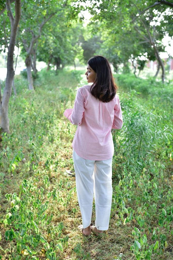 Airy Cotton Short Kurta (Copy)