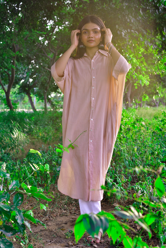 Bohemian Collared Kaftan