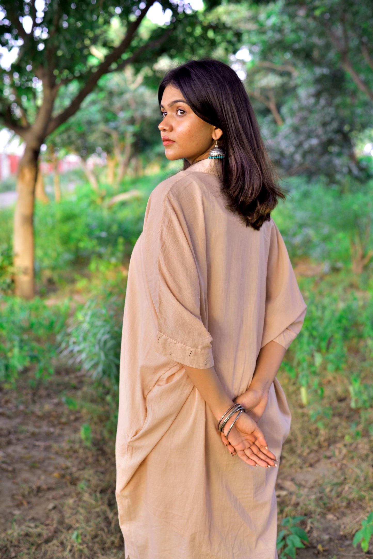 Bohemian Collared Kaftan